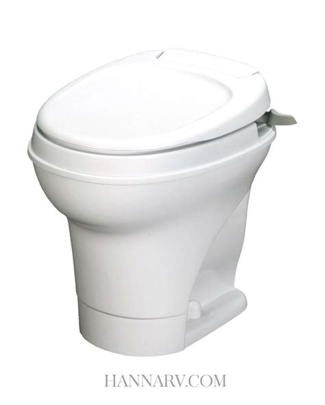 Thetford 36789 RV Camper Toilet Seat & Cover Assembly Ivory for Aqua ...