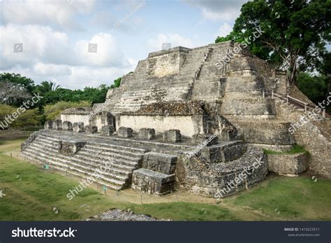 Altun Ha Temple Sun God Belize Stock Photo 1419223511 | Shutterstock