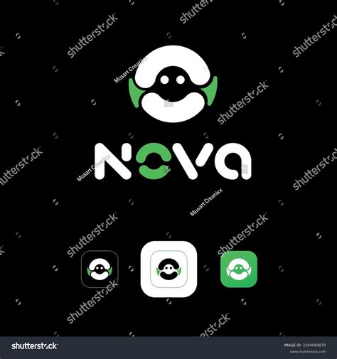 Nova Logo Circular Artificial Intelligence Vector Stock Vector (Royalty Free) 2394089879 ...