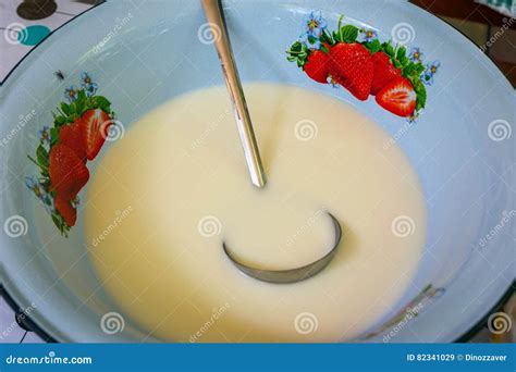 Kumis, Fermented Horse Milk in a Bowl Stock Image - Image of delicious ...