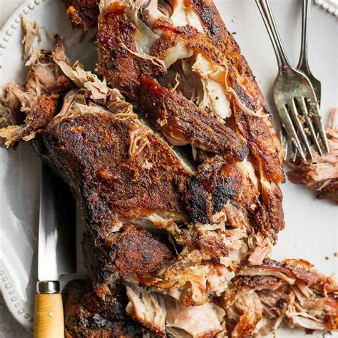 Slow Roasted Pork Shoulder - Fit Foodie Finds - DMRU