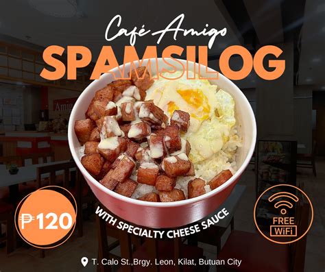 Amigotel Inn - What a SPAM-tastic all-day breakfast! Order...