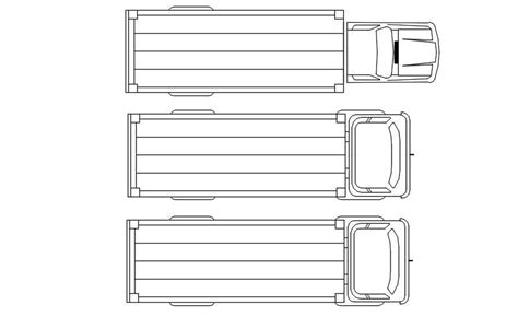 Detail drawing of truck in AutoCAD 2D, dwg file, CAD file - Cadbull