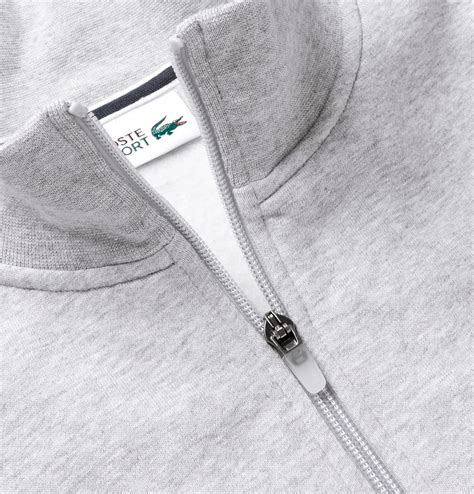 Lacoste Tennis - Logo-Embroidered Fleece-Back Cotton-Blend Jersey Track ...