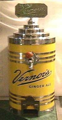 Old Vernor's Ginger Ale can. Vernors is a ginger flavored soft drink and the oldest surviving ...