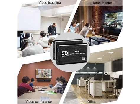 4K Audio Video Capture Card, USB 3.0 HDMI Video Capture Device, Full HD ...