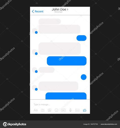 Facebook Messenger Template