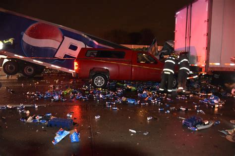 Driver Trapped In Pepsi Semi Among 4 Hurt In I-465 Crash | Indianapolis ...