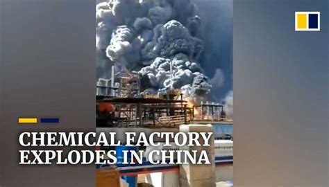 Chemical factory explodes in China | South China Morning Post