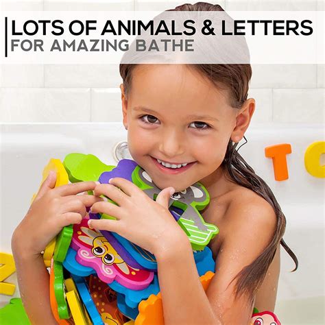 foam bath toys - Mom Blog Society