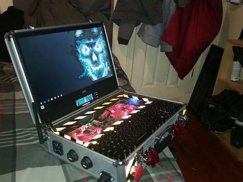 Briefcase Pc Computer | Custom laptop, Custom pc, Electronic circuit design