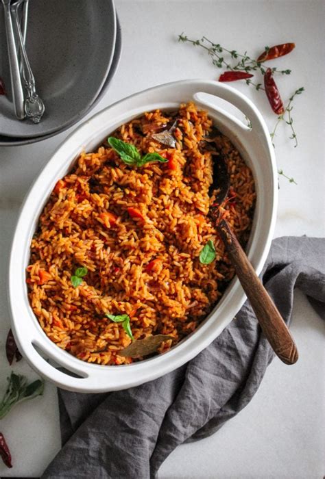 Nigerian Jollof Rice (smoky without firewood or buring)