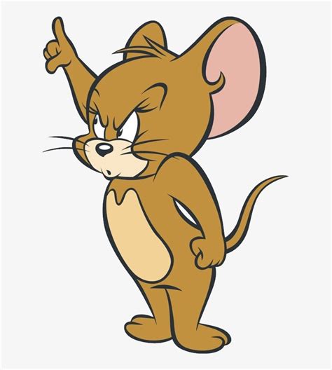 Free Png Jerry - Jerry From Tom And Jerry Angry PNG Image | Transparent ...