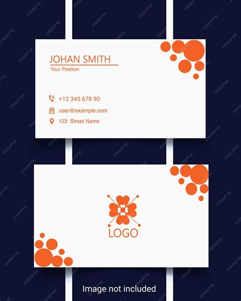 Premium Vector | Creative professional modern corporate business card design