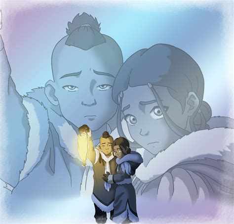 Sokka and Katara by lostangels22 on DeviantArt