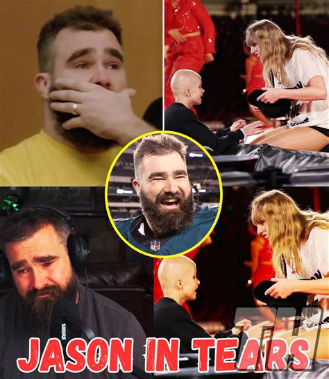 Jason Kelce Reacts to Taylor Swift’s Heartwarming Gesture for Fan ...