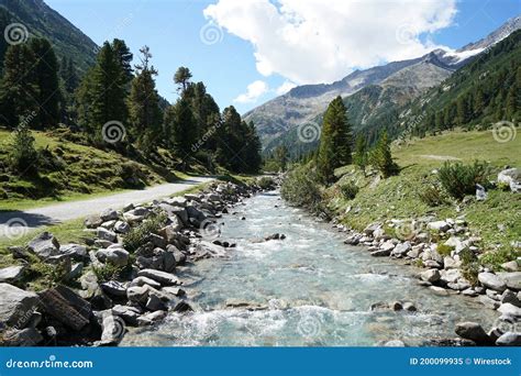 Beautiful Wide Shot of a Stunning Landscape Stock Image - Image of ...