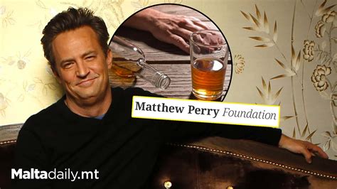 Matthew Perry Foundation Set Up To Help Struggling Addicts