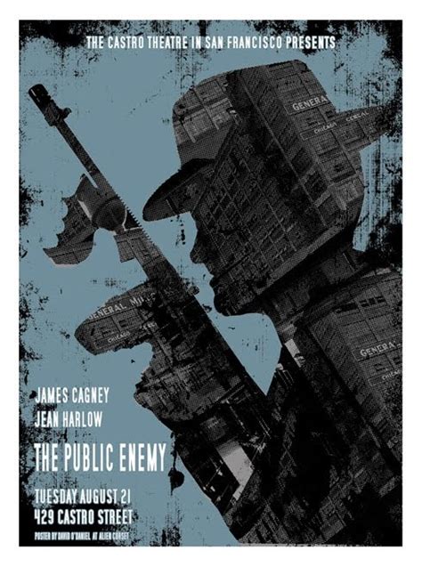 Public Enemy Silkscreen Poster | Movie posters, Public enemy, Movie artwork