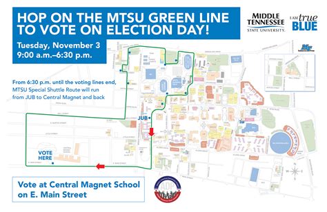 MTSU offers free Election Day shuttle rides for campus voters – MTSU News