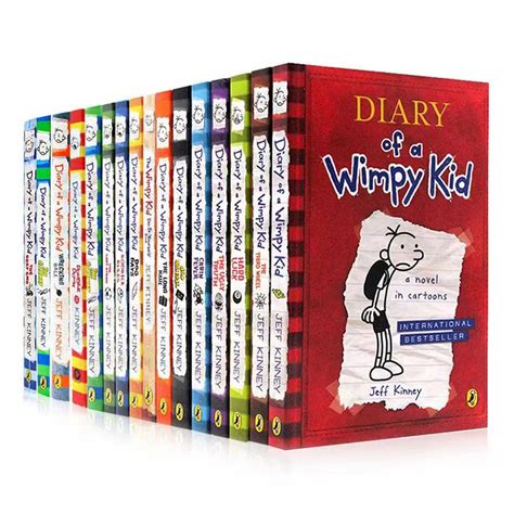 Buy Diary of a Wimpy Kid Book Series, Complete Collection 1-19 Books of ...