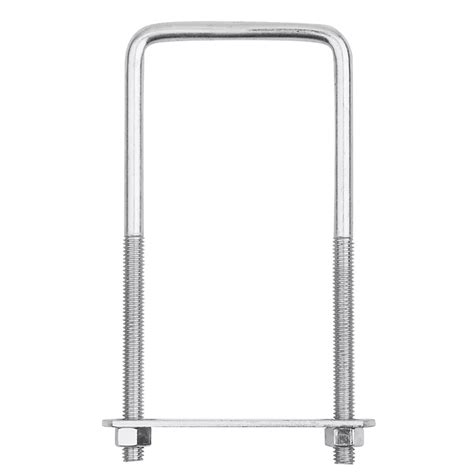 Square U Bolt - Zinc Plated N222-372 | National Hardware