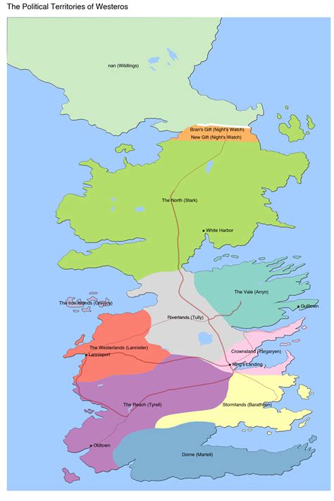 nb-thumb - The Political Territories of Westeros