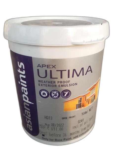 Asian Paints Apex Ultima Paint, 900ml at Rs 694 in Bareilly | ID ...