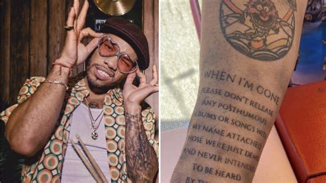 Anderson .Paak Shares Picture of Tattoo Warning Against Releasing ...