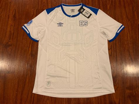 2017-18 Men’s Umbro El Salvador National Team Home Soccer Jersey Large L - nzcfi.org