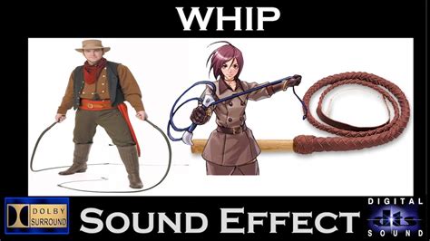 Sound Effects for Whip | Best Whip Sounds - YouTube