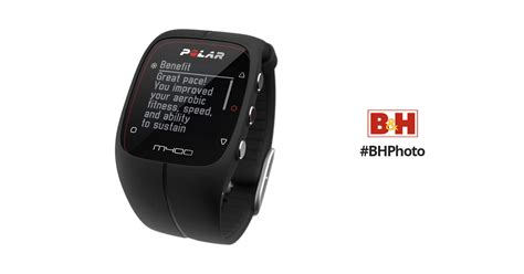 Polar M400 Sports Watch (Black) 90051090 B&H Photo Video