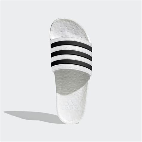 adidas Adilette Boost Slides - White | adidas Singapore