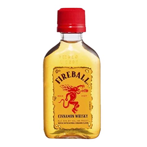 Fireball Cinnamon Whisky Liqueur - Miniature - GOLDENACRE WINES ...