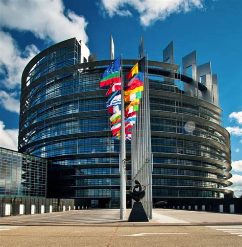 European Parliament in Strasbourg ⬇ Stock Photo, Image by © Botond ...