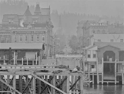 Portland, Oregon waterfront and Front Ave., circa 1890. | Flickr