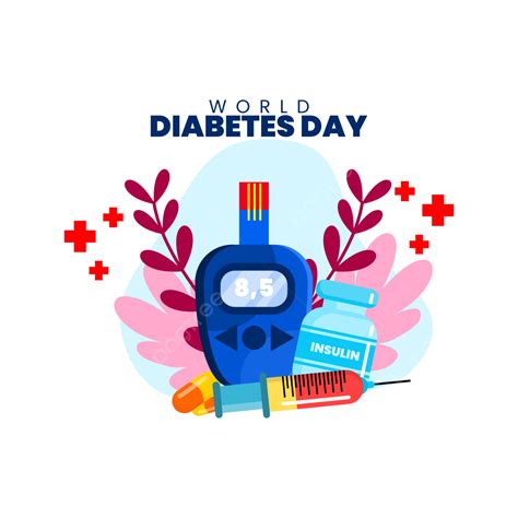 Gambar Gambar Ilustrasi Poster Hari Diabetes Sedunia Sederhana ...