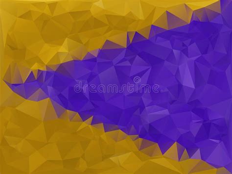 Purple and Gold Geometric stock vector. Illustration of graphic - 121407514