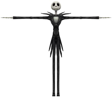 PlayStation 2 - Kingdom Hearts 2 - Jack Skellington - The Models Resource