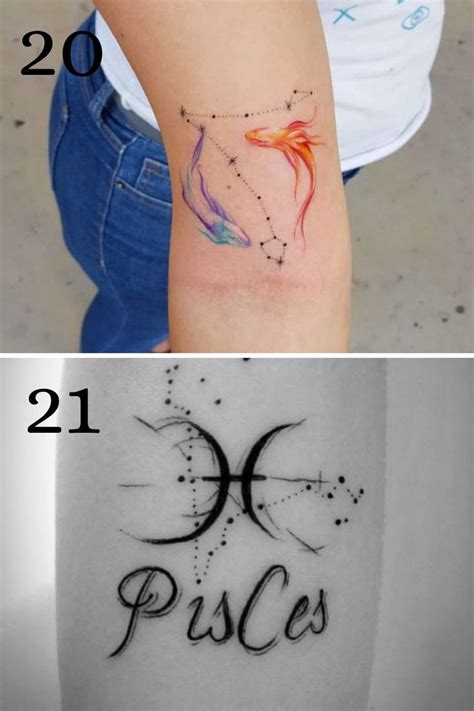 37 Open Pisces Tattoo Ideas - tattooglee | Pisces tattoos, Pisces ...