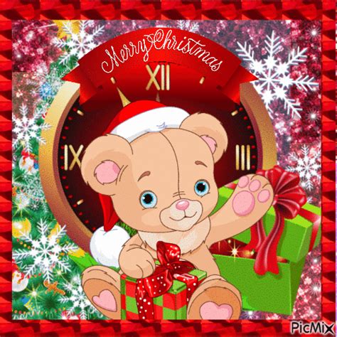 Xmas Teddy Merry Christmas Countdown Gif Pictures, Photos, and Images ...