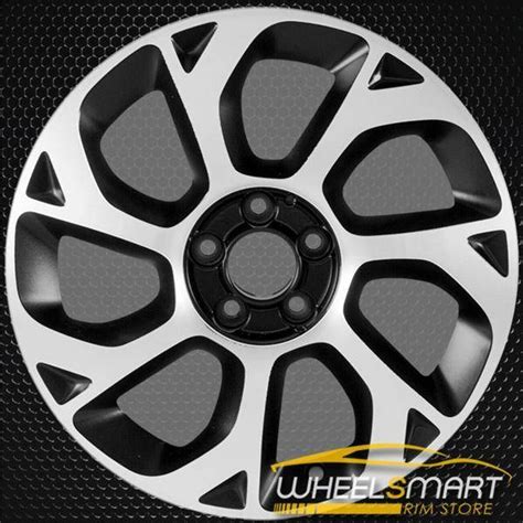 16" Fiat 500 OEM wheels Black alloy rims 61668