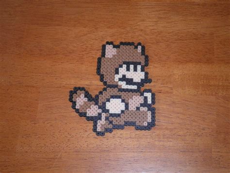 SMB3: Tanooki Mario by ~Magnus8907 on deviantART | Perler bead mario ...