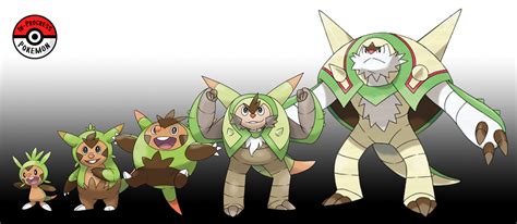 650 - 652 Chespin Line by InProgressPokemon on DeviantArt