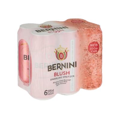 BERNINI BLUSH 500ML x 6 - Moleso