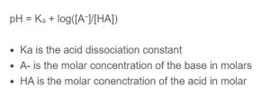 Henderson-Hasselbalch Equation Calculator | Formula | - Calculator Academy