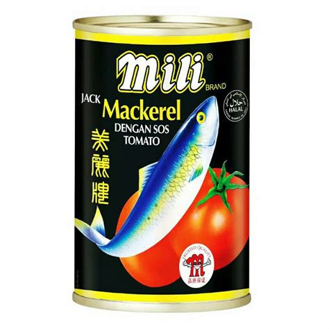 Jual Sarden Mili Mackerel 425gr | Makanan Kaleng Ikan Kalengan Besar ...