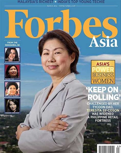 Teresita Sy-Coson on the cover of Forbes Asia, among 'Asia's Power ...