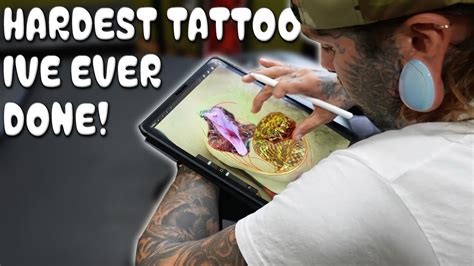 The HARDEST TATTOO I have EVER DONE!! - YouTube