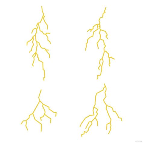 Lightning Bolt Vector Free Download